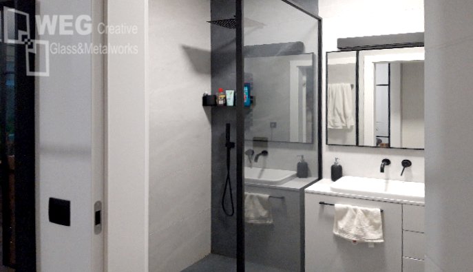 łazienka loft kawalerka prysznic odpływ liniowy.jpg
